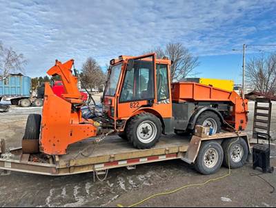 2004 Holder C9.78H Tractor w/ Attachments (snow pusher)