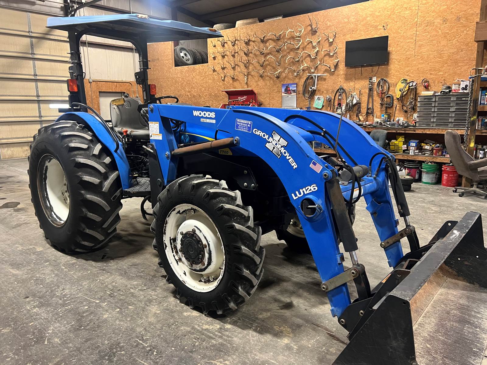 New Holland TT60A Tractor Woods Front Loader For Sale Wayne, MI