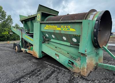 2012 McCloskey 512A Trommel Screen