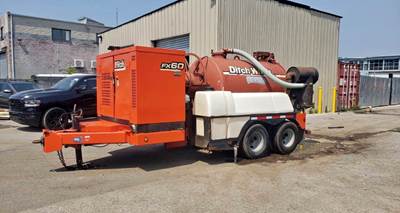 2010 Ditch Witch FX60 Vacuum Excavator