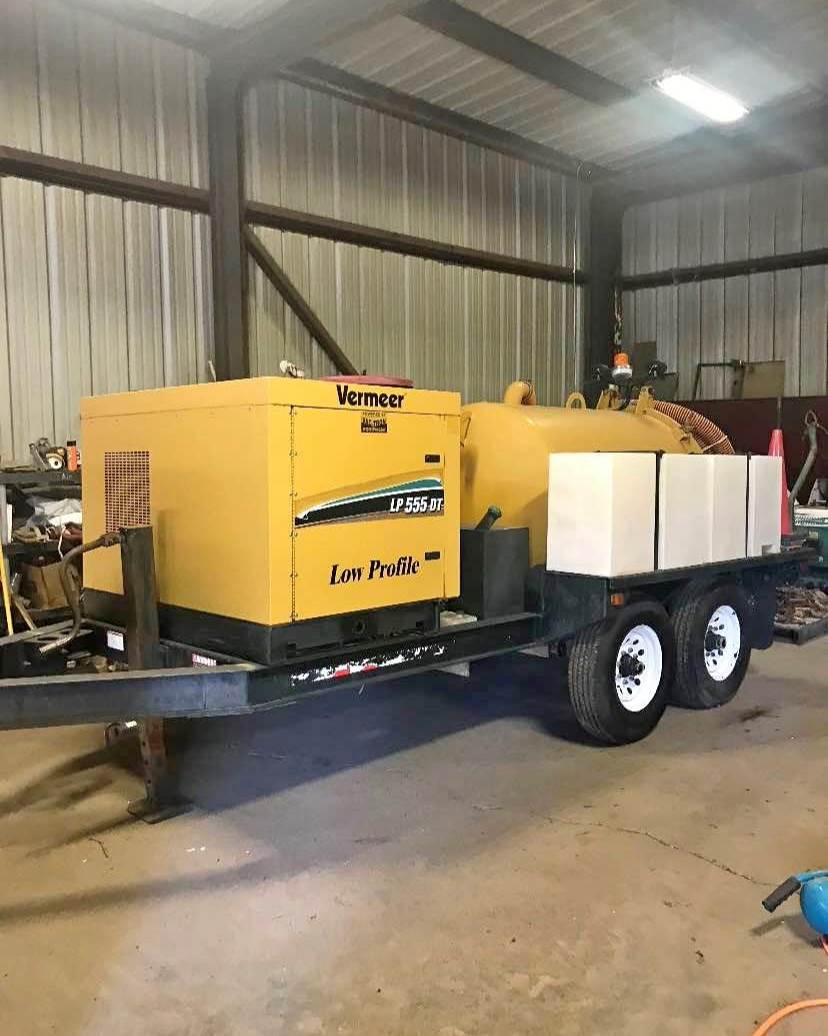 2012 Vermeer LP555DT Vacuum Excavator For Sale, 832 Hours Wayne, MI