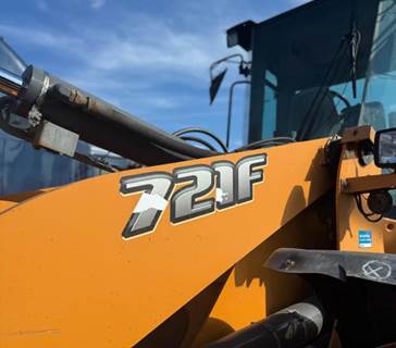2016 Case 721f Wheel Loader For Sale Wayne Mi Construction