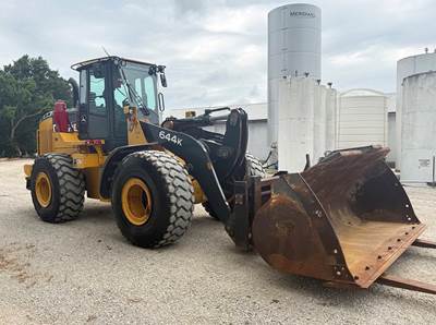 2020 John Deere 644K HYBRID Large Wheel Loader - Bucket & Forks