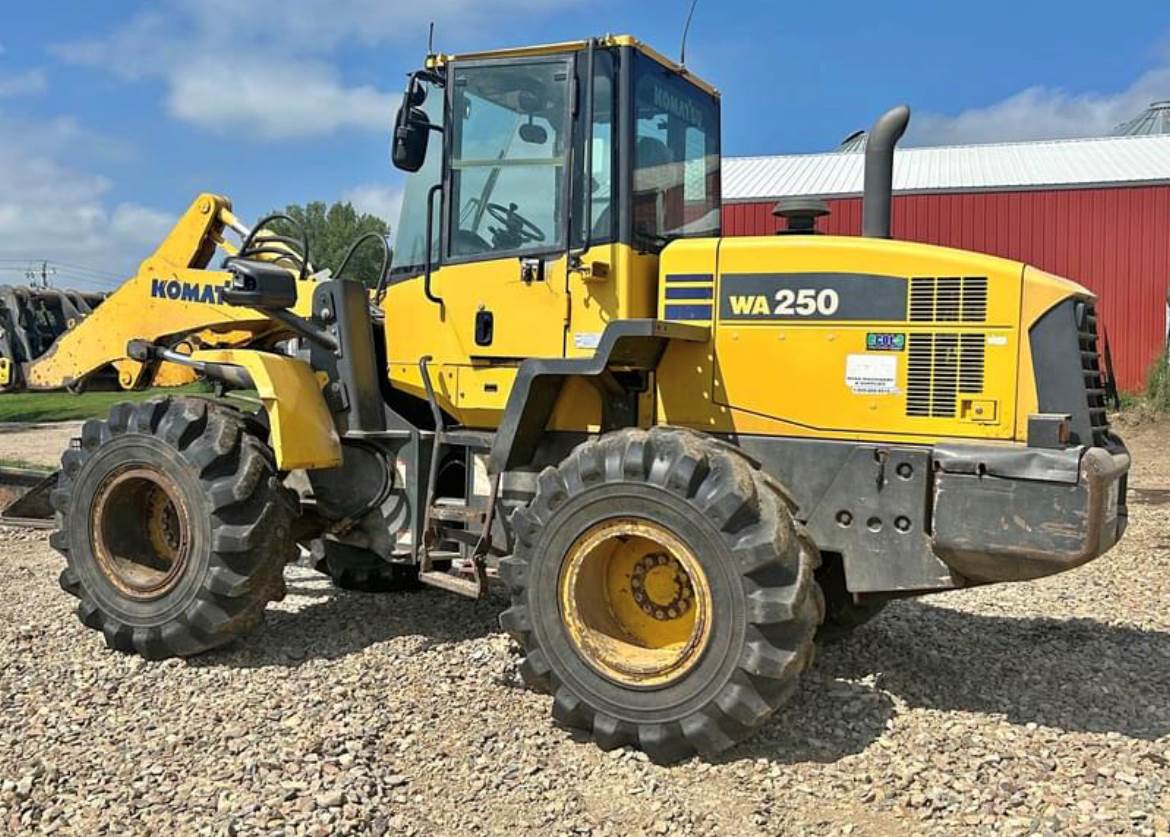 2014 Komatsu WA2506 Wheel Loader For Sale, 12,800 Hours Wayne,