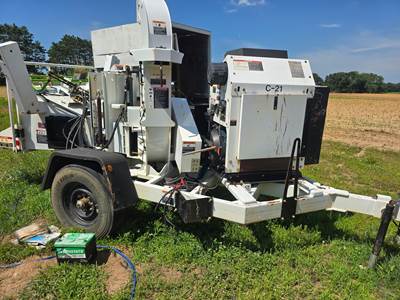 2014 Altec DC1317 Towable Wood Chipper