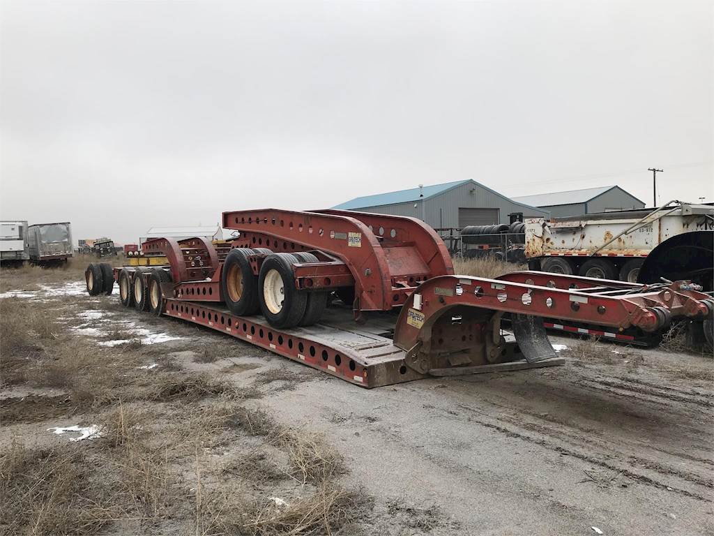 1981 Cozad 65 TON LOWBOY Lowboy Trailer For Sale Missoula, MT