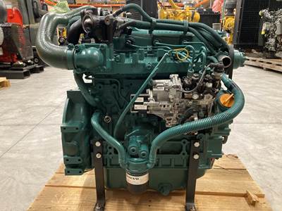 New 2008 Volvo D2D CAE3 Diesel Engine / Yanmar 3MTDA