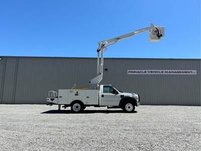 2008 Ford F-550 Boom / Bucket Truck - Altec AT37G Bucket