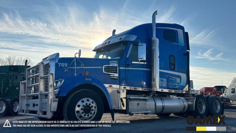 2012 Freightliner Coronado 132 Sleeper Semi Truck Detroit 500HP, 18
