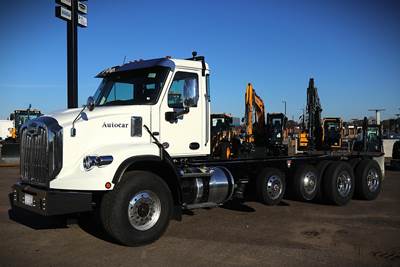 Autocar DC64 Cab & Chassis Truck - Cummins, 455HP, Automatic