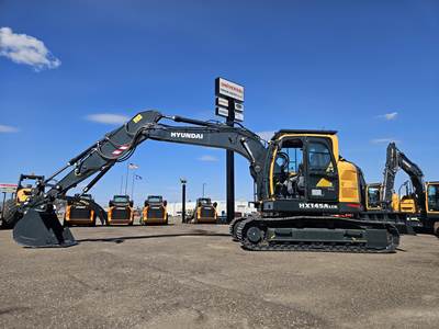 Hyundai HX145A LCR Excavator
