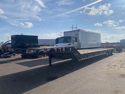Load King HYDRAULIC TAIL Flatbed Trailer