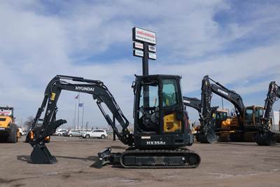 Hyundai HX35AZ Mini Excavator