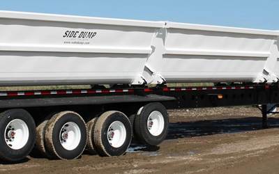 SmithCo FEEDLOT Side Dump Trailer