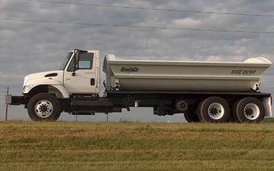 SmithCo TMB Side Dump Trailer
