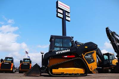Hyundai HT100V Skid Steer