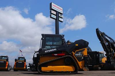 Hyundai HT100V Skid Steer