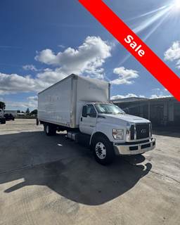 2018 Ford F-750 Dock HGT Truck 26' Morgan Box Truck