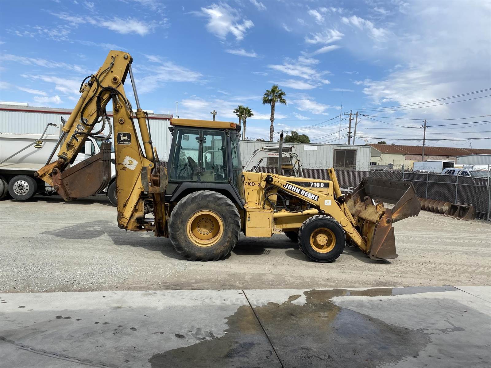 1998 John Deere 710 Backhoe For Sale, 11,000 Hours Oakland, CA