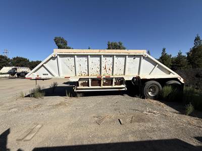 Reliance 27ft Steel Belly Dump Trailer