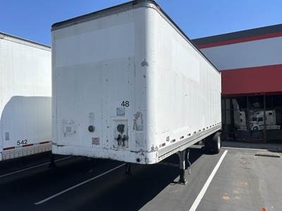 Hyundai 28 ft Dry Van Trailer - Roll up Door, Single Axle