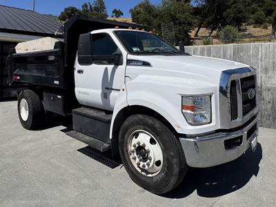 Ford F-650 XL Single Axle Dump Truck - 6.7L POWER STROKE 300HP, 6 Speed Automatic
