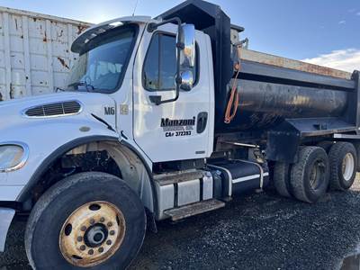 Freightliner M2 106 Dump Truck - Cummins 300HP, 8Ll Manual