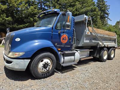 International TranStar 8600 Dump Truck - Cummins 385HP, 10 Speed Manual