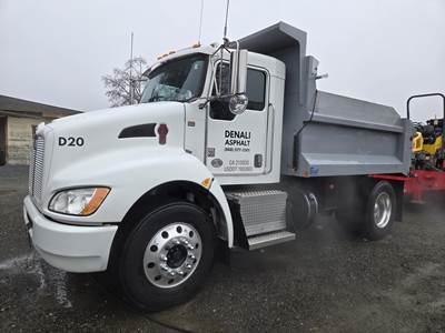 Kenworth T270 Single Axle Dump Truck - Paccar 260HP, Automatic