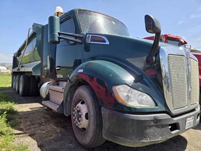 Kenworth T680 Dump Truck - Paccar 455HP, 12 Speed Ultrashift Automatic