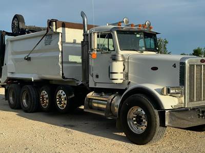 Peterbilt 357 Five Axle Dump Truck - Caterpillar 430HP, 8Ll Manual
