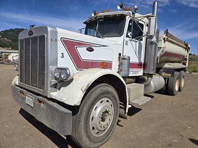 Peterbilt 359 Dump Truck - Caterpillar 425HP, 13 Speed Manual, 15' Dump