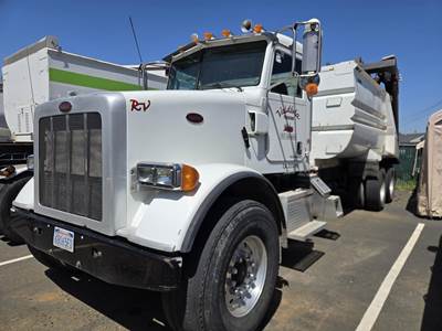 Peterbilt 365 Tri Axle Dump Truck - Caterpillar 430HP, 8Ll Manual, 15' Dump