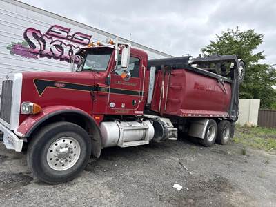 Peterbilt 365 Tri Axle Dump Truck - Paccar 455HP, 13 Speed Manual