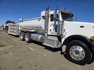 Peterbilt 365 Dump Truck - Cummins 485HP, 18 Speed Manual