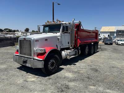 Peterbilt 367 Tri Axle Dump Truck - Cummins, Automatic