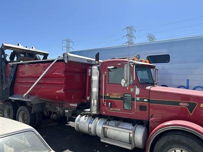 Peterbilt 378 Tri Axle Dump Truck - Caterpillar, 8Ll Manual