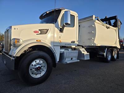 Peterbilt 567 Tri Axle Dump Truck - Paccar 430HP, 8Ll Manual, 15' Dump