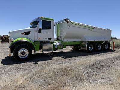 Peterbilt 567 Dump Truck - Paccar 390HP, 6 Speed Allison Hs Automatic