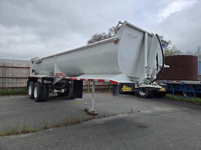 Reliance 28 ft Half Round End Dump Trailer - Tandem Axle, Steel