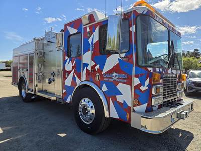 HME 1871 SER Fire Truck - Cummins, 350HP