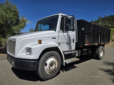 Freightliner FL70 16 ft Flatbed Dump Truck - 190HP, 5 Speed Manual