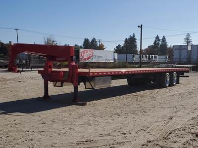 GLENN ENGINEERING 40ft Combination Flatbed Trailer - Fixed Axle