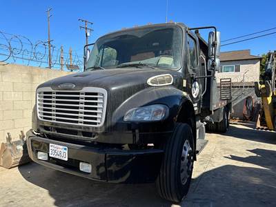 Freightliner M2 106 Tandem Axle Flatbed Truck - 300HP, 10 Speed Manual