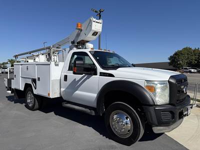 Ford F-450 Forestry Bucket Truck - Automatic