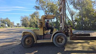 Hyster H180E Pneumatic Tire Forklift - 18000lb Capacity