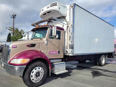 Peterbilt 335 24 ft Refrigerated Truck - 240HP, 10 Speed Manual, Thermo King