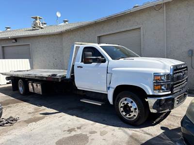 Chevrolet Silverado 5500HD Single Axle Rollback Tow Truck - Duramax, 350HP, Automatic