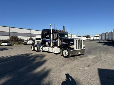 Peterbilt 389 Sleeper Semi Truck - Raised Roof Sleeper, Cummins, 18 Speed Manual