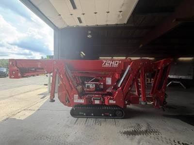 CMC 72HD+ Arbor Pro Articulating Boom Lift - 72ft Working Height, 507lb Capacity